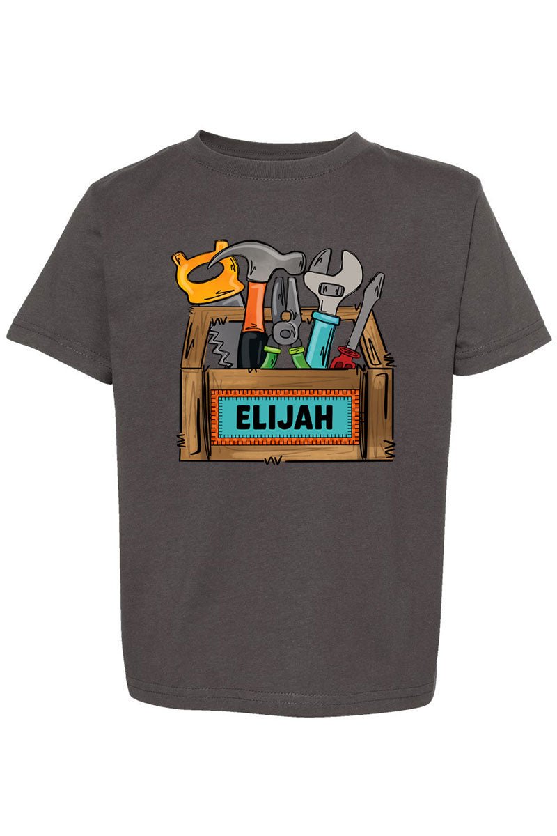 Toddler Personalized Little Fixer Fine Jersey Tee *Personalize Your Name - Wholesale Accessory Market