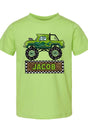 Toddler Personalized Monster Truck Mash Fine Jersey Tee *Personalize Your Name - Wholesale Accessory Market