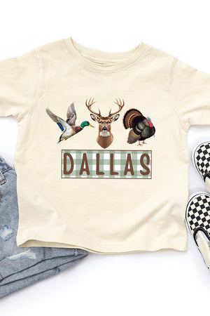 Toddler Personalized Hunting Trio Fine Jersey Tee *Personalize Your Name - Wholesale Accessory Market