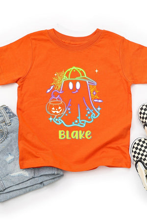 Toddler Personalized Glow & Boo Boy Fine Jersey Tee *Personalize Your Name - Wholesale Accessory Market