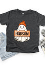 Toddler Personalized Gingham Ghost Fine Jersey Tee *Enter Kid's Name - Wholesale Accessory Market