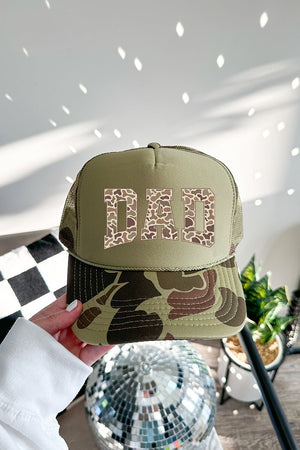Personalized Father's Day Camo Edition Otto Foam Front Trucker Hat - Wholesale Accessory Market