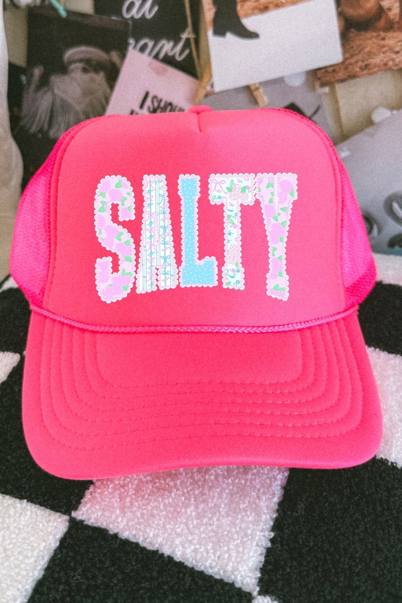 Seaside Lace Series Otto Neon Pink Foam Front Trucker Hat - Wholesale Accessory Market