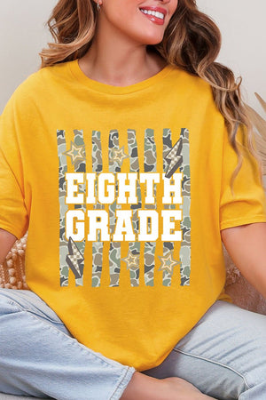 Camo School Era: Sixth To Tenth Grade Short Sleeve Relaxed Fit T-Shirt *Choose Your Grade - Wholesale Accessory Market