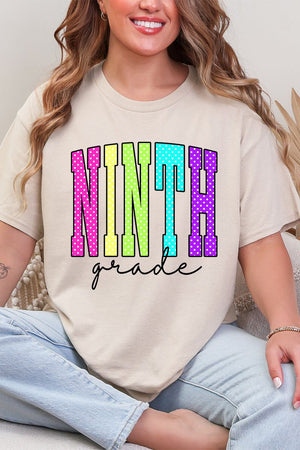 School Color Pop: Daycare To Twelfth Grade Short Sleeve Relaxed Fit T-Shirt *Choose Your Grade - Wholesale Accessory Market