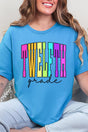 School Color Pop: Daycare To Twelfth Grade Short Sleeve Relaxed Fit T-Shirt *Choose Your Grade - Wholesale Accessory Market