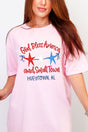 Personalized God Bless America And Small Town Softstyle Adult T-Shirt - Wholesale Accessory Market