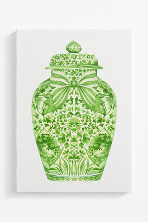 Ginger Jar Ready To Frame Canvas Print *Choose Your Color - Wholesale Accessory Market