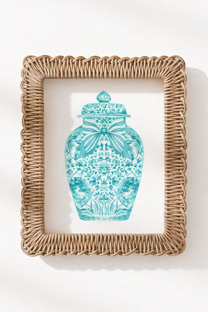Ginger Jar Ready To Frame Canvas Print *Choose Your Color - Wholesale Accessory Market
