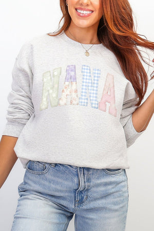 Personalized Soft Stitch Mom Name Ecosmart Crewneck Sweatshirt *Choose Your Name - Wholesale Accessory Market