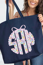 Garden Party Monogram Canvas Jumbo Tote - Wholesale Accessory Market