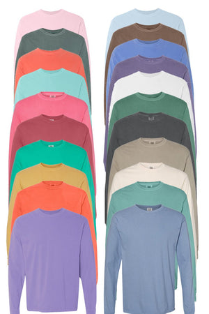 Comfort Colors Long Sleeve T-Shirt - Wholesale Accessory Market