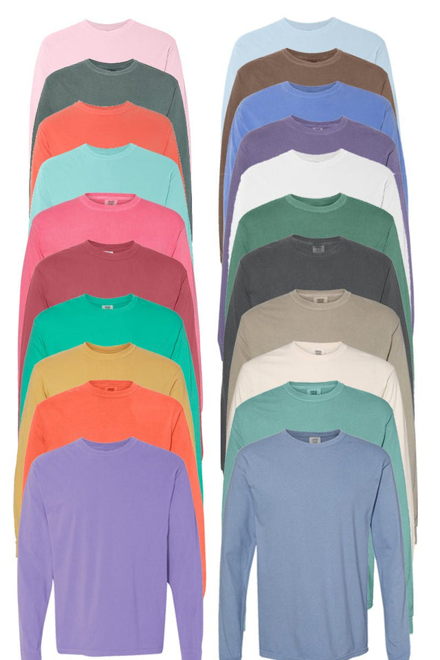 Comfort Colors Long Sleeve T-Shirt - Wholesale Accessory Market