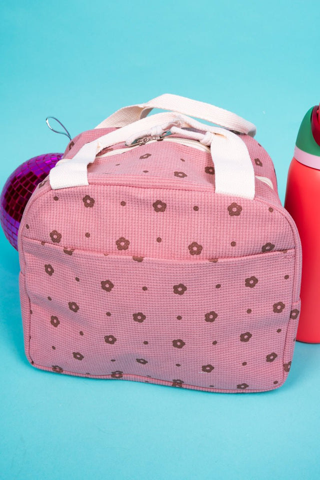 Rosy Routine Insulated Lunch Bag - Wholesale Accessory Market