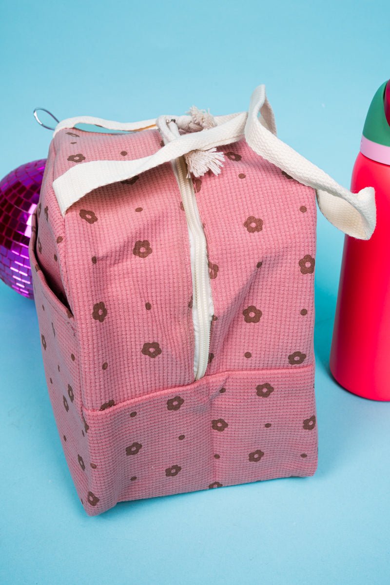 Rosy Routine Insulated Lunch Bag - Wholesale Accessory Market