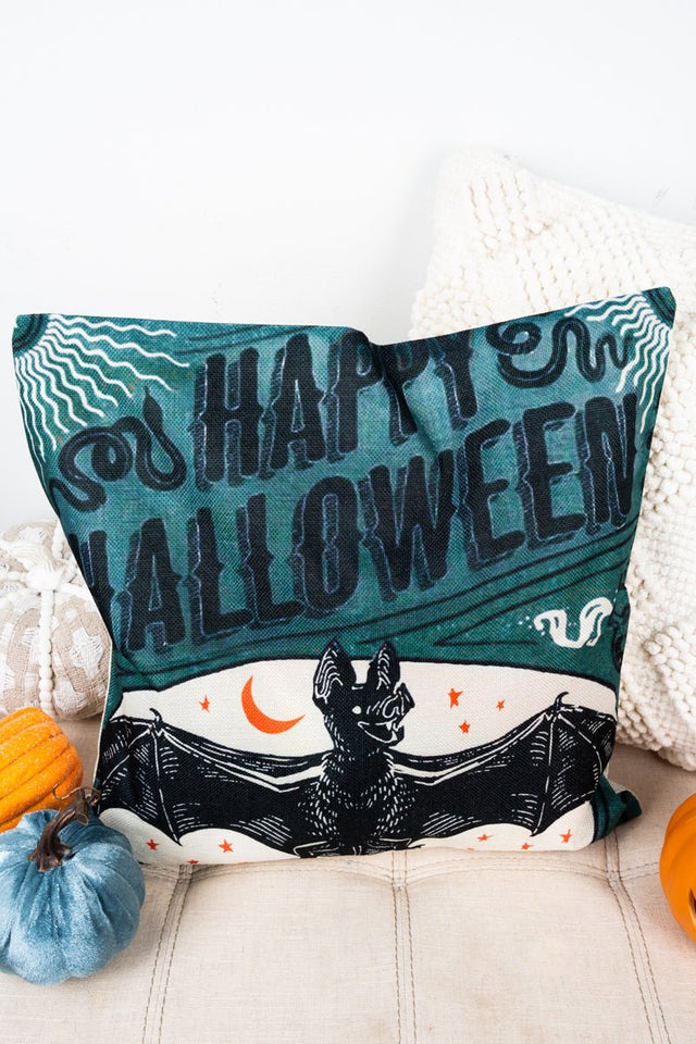 Happy Halloween Bat Decorative Pillow Cover - Wholesale Accessory Market