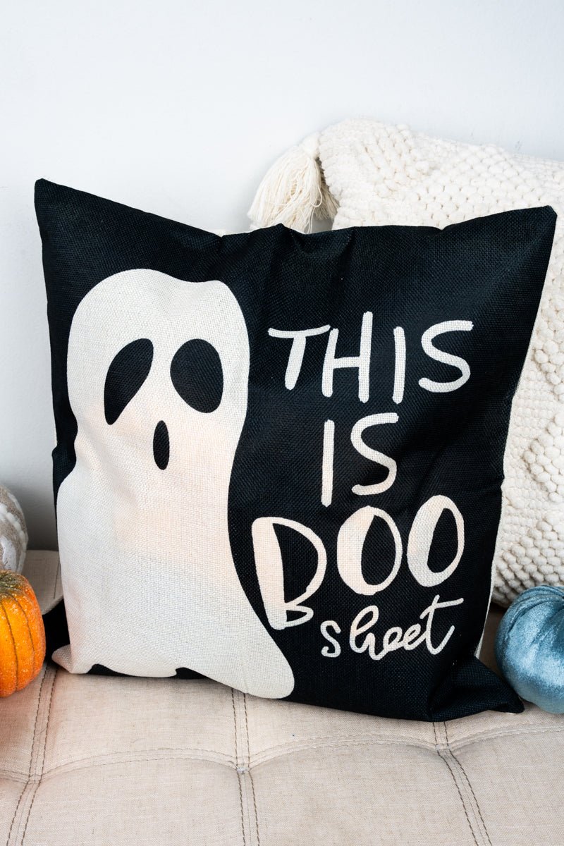 This Is Boo Sheet Decorative Pillow Cover - Wholesale Accessory Market