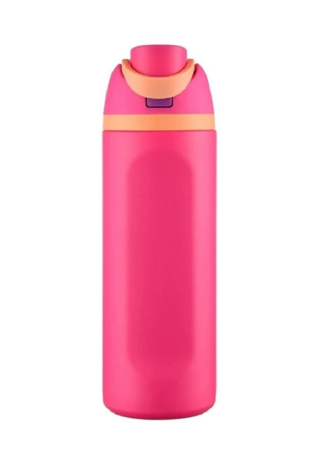 Zenana Thirst Things First Hot Pink Stainless Steel 24oz Bottle - Wholesale Accessory Market