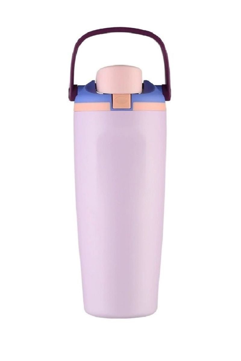 Zenana Hydrate Mode Lavender Stainless Steel 30oz Tumbler - Wholesale Accessory Market