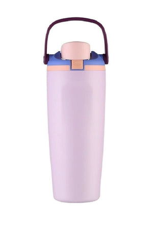 Zenana Hydrate Mode Lavender Stainless Steel 30oz Tumbler - Wholesale Accessory Market