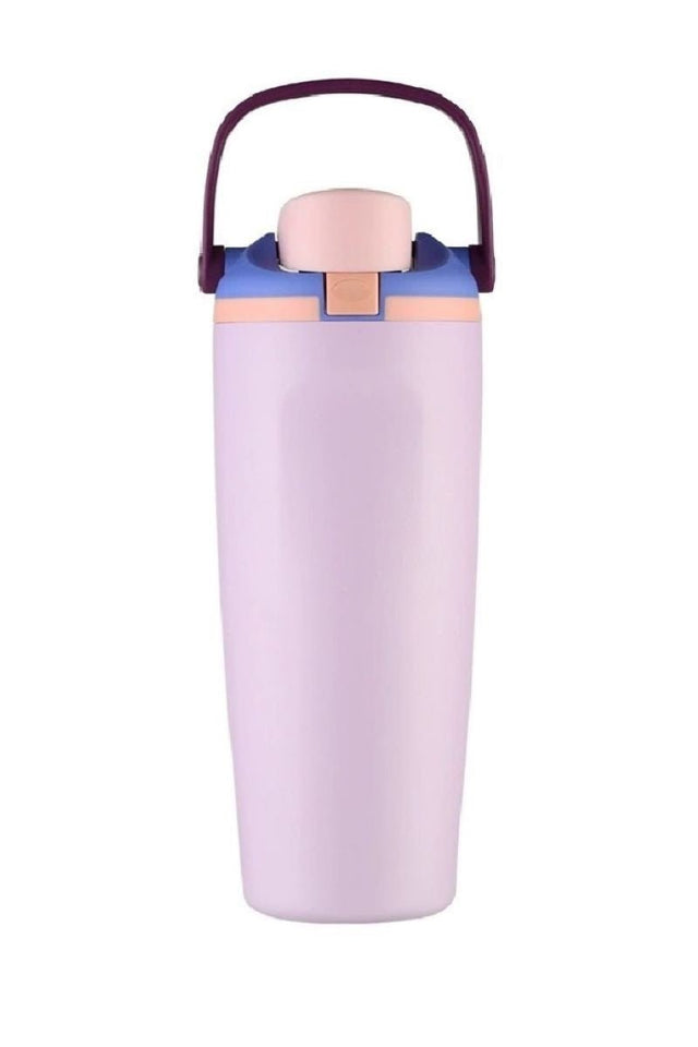 Zenana Hydrate Mode Lavender Stainless Steel 30oz Tumbler - Wholesale Accessory Market