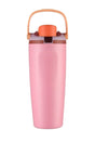 Zenana Hydrate Mode Pink Stainless Steel 30oz Tumbler - Wholesale Accessory Market