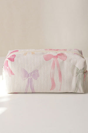 Zenana Coquette Charm Multi - Color Cosmetic Pouch - Wholesale Accessory Market