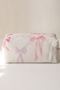 Zenana Coquette Charm Multi - Color Cosmetic Pouch - Wholesale Accessory Market
