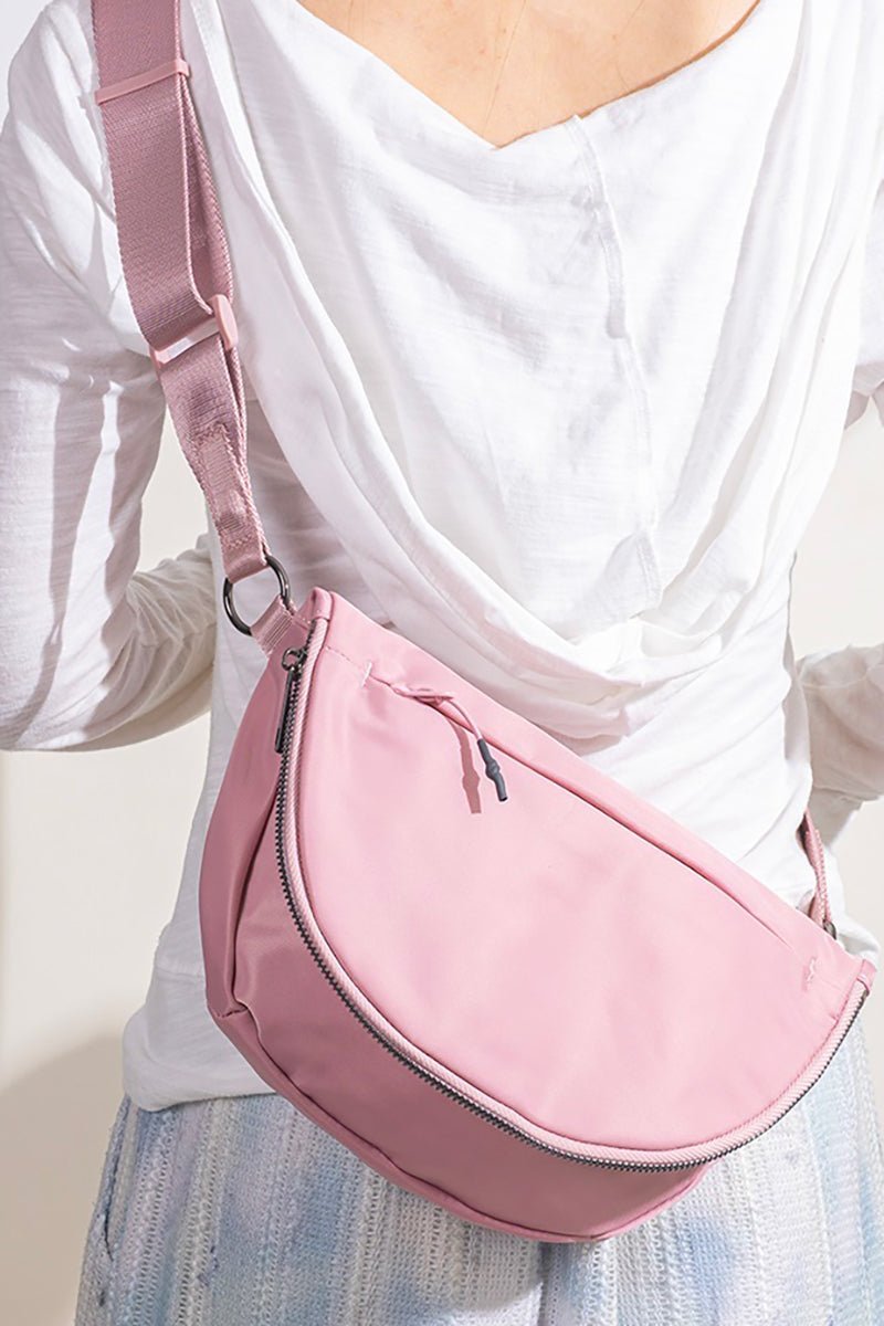Zenana Light Rose Nylon The Everyday Bag - Wholesale Accessory Market
