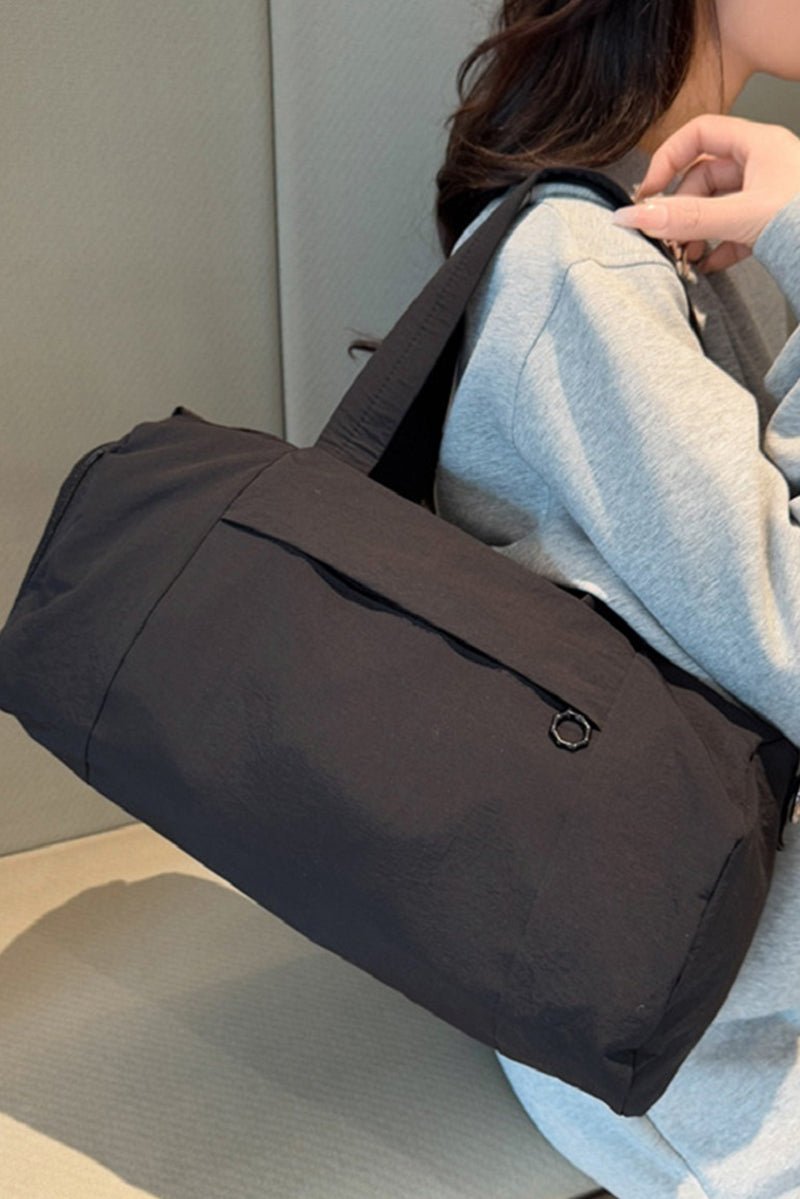 Zenana The Jetsetter Black Duffle Bag - Wholesale Accessory Market