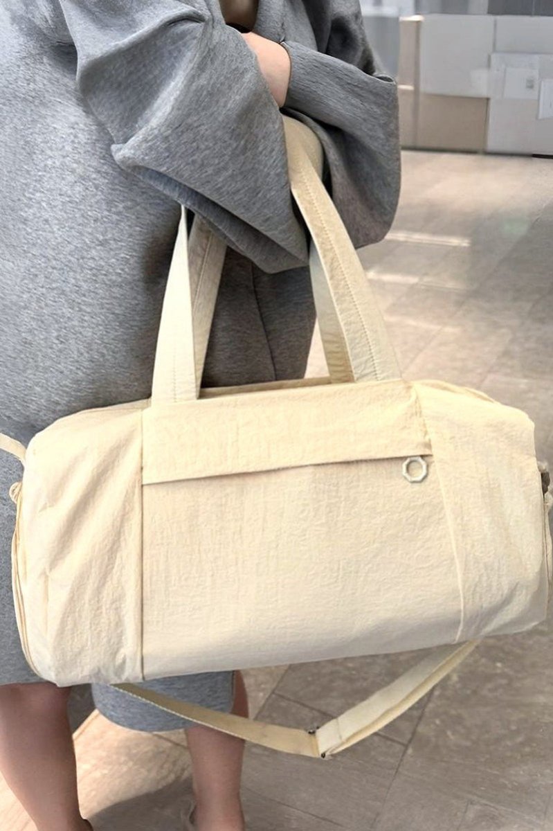 Zenana The Jetsetter Cream Duffle Bag - Wholesale Accessory Market