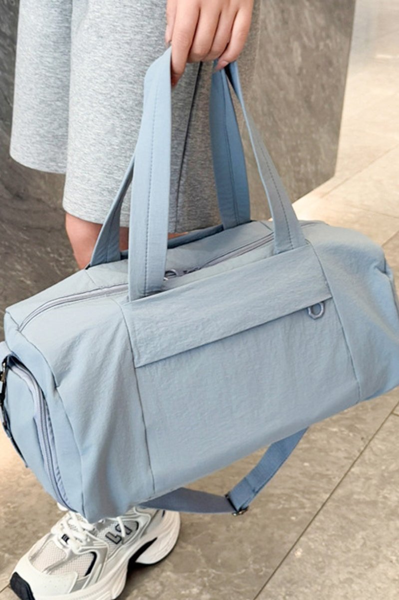Zenana The Jetsetter Light Blue Duffle Bag - Wholesale Accessory Market