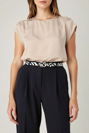 Zenana Fierce Edge Zebra Belt - Wholesale Accessory Market