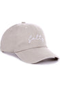 Zenana Embroidered 'Salty' Ash Mocha Baseball Cap - Wholesale Accessory Market