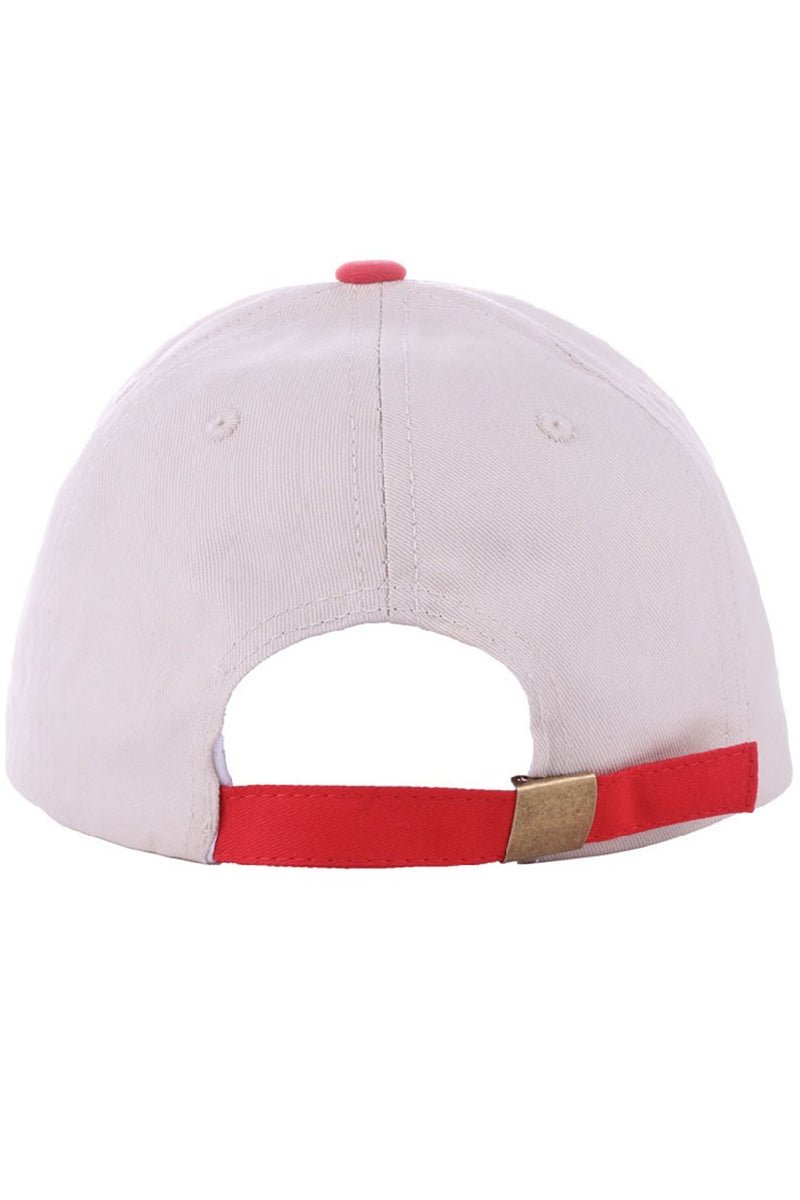 Zenana Red Two - Tone Canvas Cap - Wholesale Accessory Market