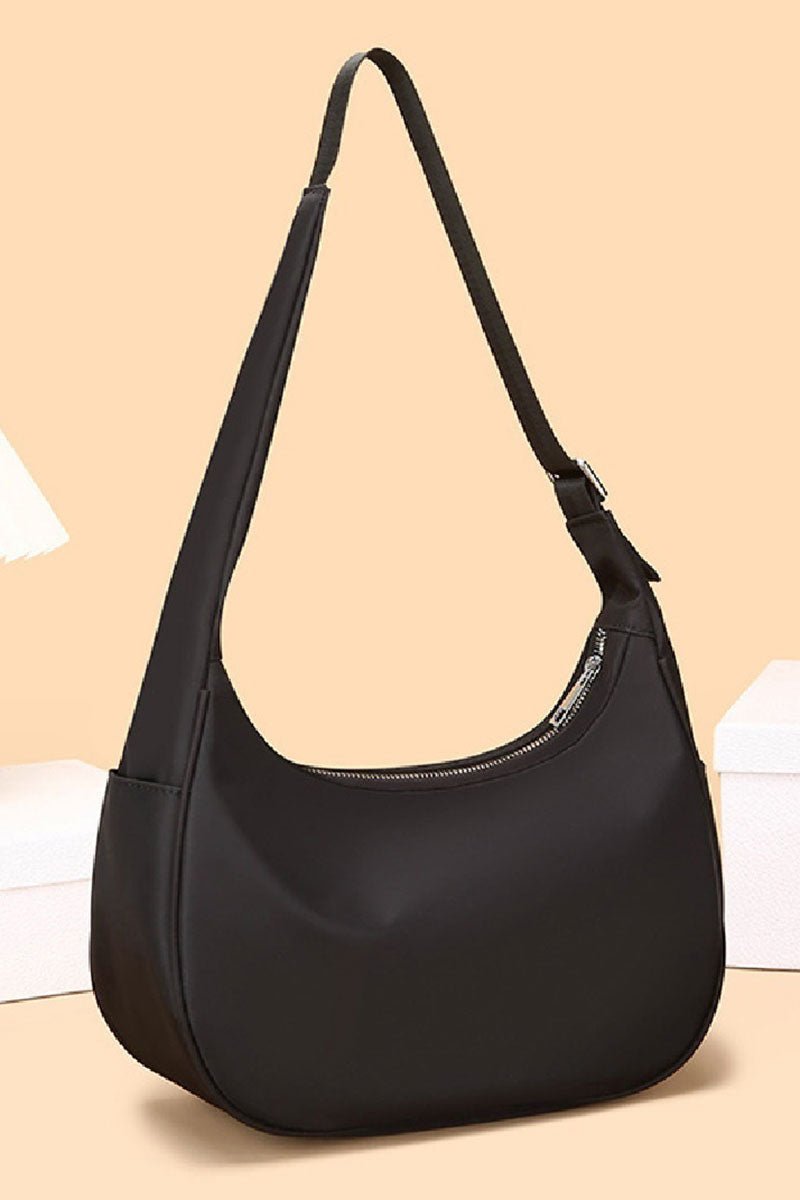Zenana The Luna Black Hobo Shoulder Bag - Wholesale Accessory Market