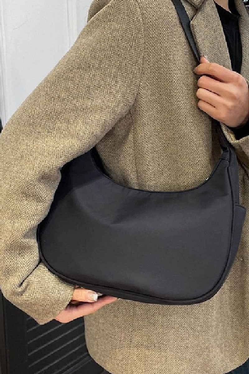 Zenana The Luna Black Hobo Shoulder Bag - Wholesale Accessory Market