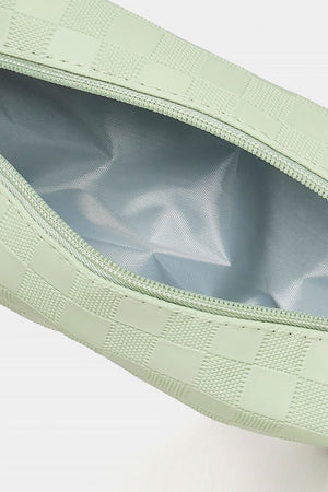 Zenana Checking You Out Sage Cosmetic Pouch - Wholesale Accessory Market