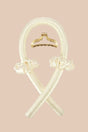 Zenana Cream Heatless Hair Curler Set - Wholesale Accessory Market