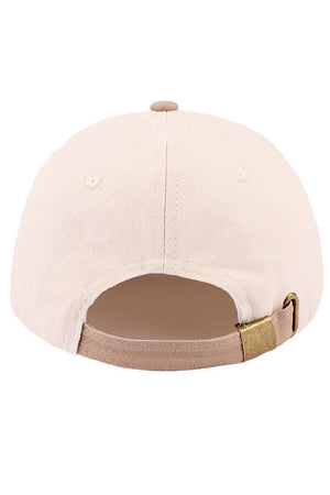 Zenana Embroidered Praise The Lord Ash Mocha Two - Tone Cap - Wholesale Accessory Market