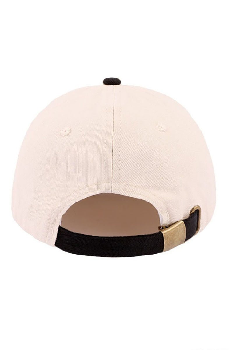 Zenana Embroidered Praise The Lord Black Two - Tone Cap - Wholesale Accessory Market