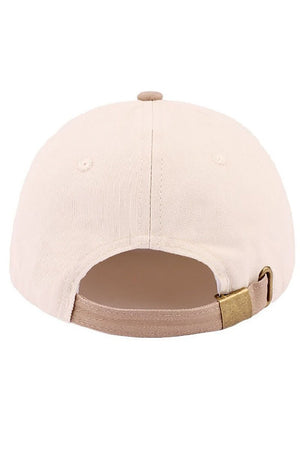 Zenana Embroidered Jesus Changes Everything Ash Mocha Two - Tone Cap - Wholesale Accessory Market