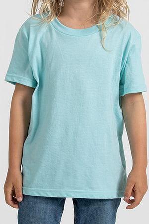Youth Pastel Happy Easter Fine Jersey Tee