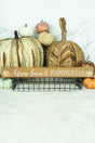 1.5 x 14.5 'Autumn Leaves' Wood Block Sign - Wholesale Accessory Market
