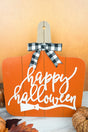 14 x 11.75 'Happy Halloween' Pumpkin Tabletop Easel Sign - Wholesale Accessory Market