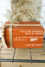 3.5 x 6 'Colors of Autumn' Book Block Sign - Wholesale Accessory Market