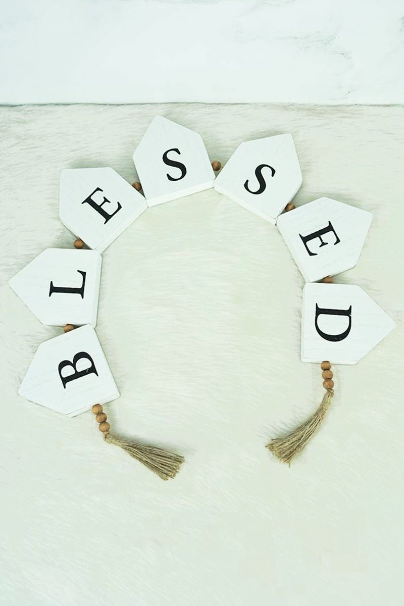 Home Letter Block Tabletop Decor