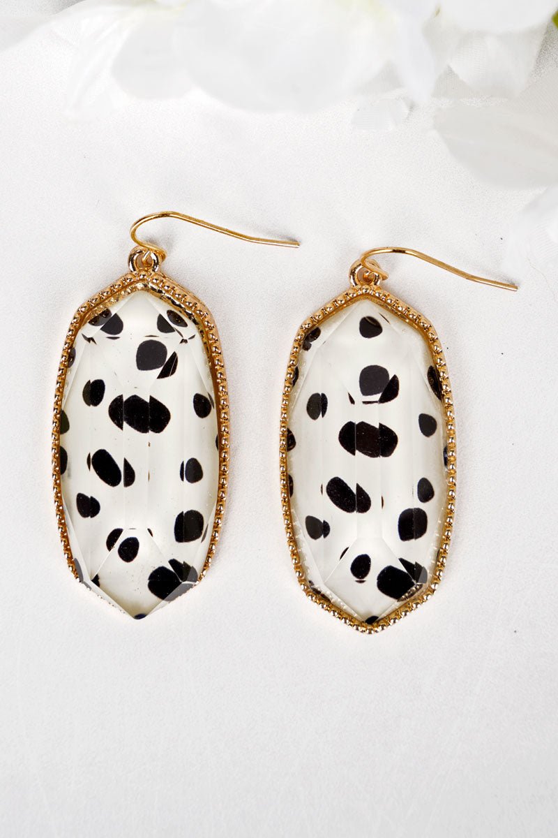SALE! Mia Dalmatian Earrings - Wholesale Accessory Market