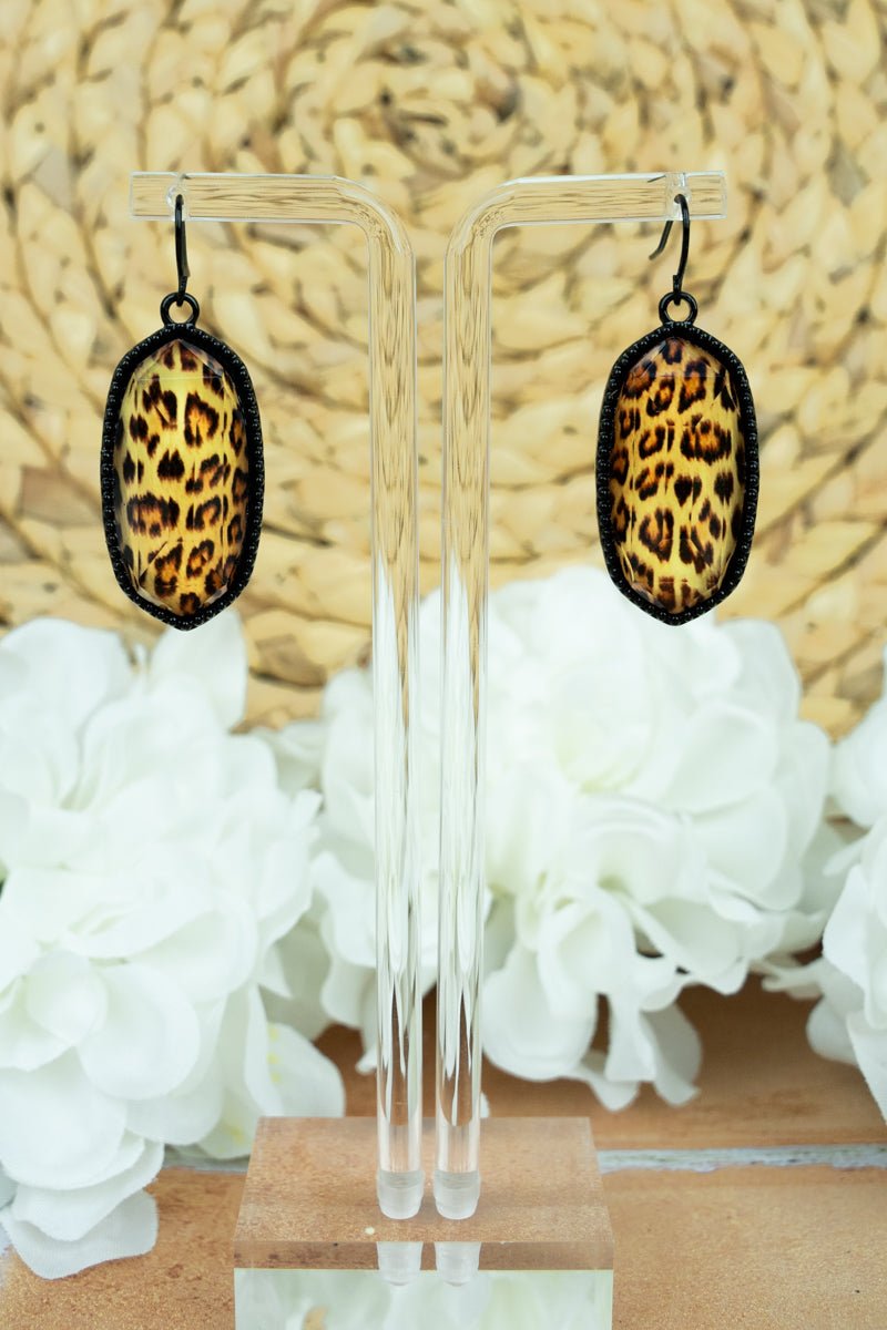 SALE! Lorelei Bengal Black Earrings - Wholesale Accessory Market