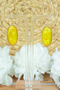 SALE! Lorelei Yellow Opal Earrings - Wholesale Accessory Market